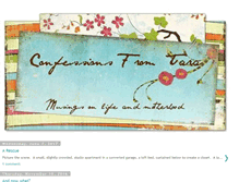 Tablet Screenshot of confessionsfromtara.blogspot.com