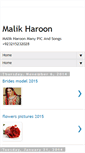 Mobile Screenshot of malik-haroon.blogspot.com