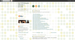 Desktop Screenshot of bibliotequesinfantilsijuvenils.blogspot.com