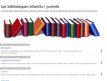 Tablet Screenshot of bibliotequesinfantilsijuvenils.blogspot.com