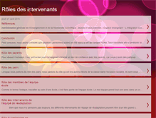 Tablet Screenshot of intervenants.blogspot.com