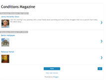 Tablet Screenshot of conditionsmagazine.blogspot.com