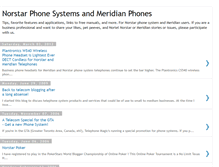 Tablet Screenshot of norstar-phone-system.blogspot.com