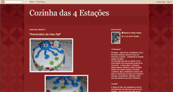 Desktop Screenshot of cozinhadas4estacoes.blogspot.com