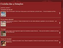 Tablet Screenshot of cozinhadas4estacoes.blogspot.com