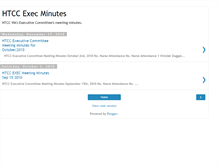 Tablet Screenshot of htccexecmin.blogspot.com