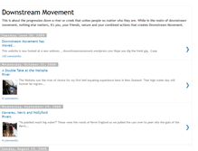 Tablet Screenshot of downstreammovement.blogspot.com