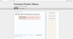 Desktop Screenshot of funny-pranks-videos.blogspot.com