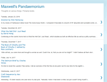 Tablet Screenshot of maxwellspandaemonium.blogspot.com