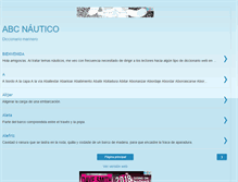 Tablet Screenshot of abcnautico.blogspot.com