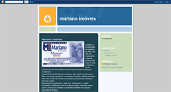Desktop Screenshot of marianoimoveis.blogspot.com