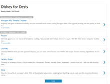 Tablet Screenshot of dishesfordesis.blogspot.com