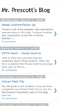 Mobile Screenshot of mrprescottblog.blogspot.com