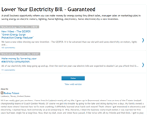 Tablet Screenshot of loweryourelectricitybill.blogspot.com