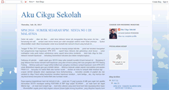 Desktop Screenshot of cikguizaheri.blogspot.com