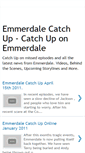 Mobile Screenshot of emmerdale-catch-up.blogspot.com