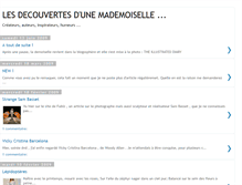 Tablet Screenshot of leblogdemlle.blogspot.com