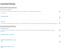 Tablet Screenshot of honickerfamily.blogspot.com