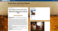 Desktop Screenshot of craftalesandfinecigars.blogspot.com