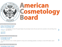Tablet Screenshot of americancosmetologyboard.blogspot.com