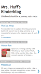 Mobile Screenshot of huffkinderblog.blogspot.com