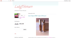 Desktop Screenshot of ladyjskincare.blogspot.com