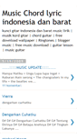 Mobile Screenshot of music-chord-guitar.blogspot.com
