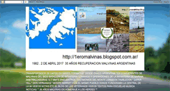 Desktop Screenshot of 1eromalvinas.blogspot.com