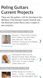 Mobile Screenshot of polingguitars.blogspot.com