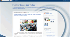 Desktop Screenshot of cidadedastortas.blogspot.com