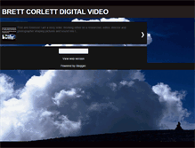 Tablet Screenshot of brettcorlettdigitalvideo.blogspot.com