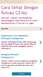 Mobile Screenshot of c2joysehat.blogspot.com