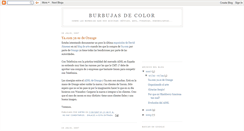 Desktop Screenshot of burbujasdecolor.blogspot.com