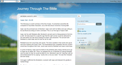 Desktop Screenshot of journeythroughthebible.blogspot.com