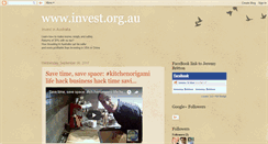 Desktop Screenshot of investdownunder.blogspot.com