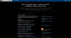 Desktop Screenshot of bestbasketballnotes.blogspot.com