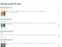 Tablet Screenshot of karmaspyssel.blogspot.com