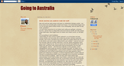 Desktop Screenshot of goingtoaustralia-katrin.blogspot.com