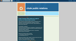 Desktop Screenshot of chutepr.blogspot.com
