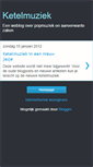 Mobile Screenshot of ketelmuziek.blogspot.com