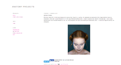 Desktop Screenshot of anatomyprojects.blogspot.com