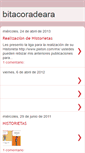 Mobile Screenshot of bitacoradeara.blogspot.com