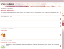 Tablet Screenshot of bitacoradeara.blogspot.com