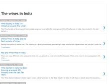 Tablet Screenshot of indianwines.blogspot.com