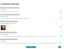 Tablet Screenshot of harvestthehome.blogspot.com