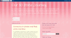 Desktop Screenshot of 50statejourney.blogspot.com