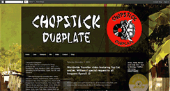 Desktop Screenshot of chopstickdubplate.blogspot.com