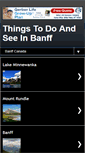 Mobile Screenshot of banffwonder.blogspot.com