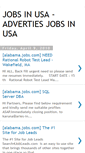 Mobile Screenshot of jobsinusa-net.blogspot.com