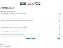 Tablet Screenshot of mylifeisasian.blogspot.com